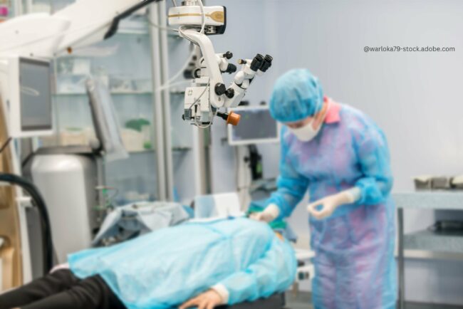 Schlupflider beim Augenarzt behandeln lassen?